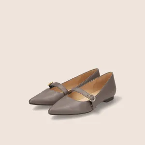 44% OFF: 2022AW: Instep Strap Flat Shoes (m17005) Black
