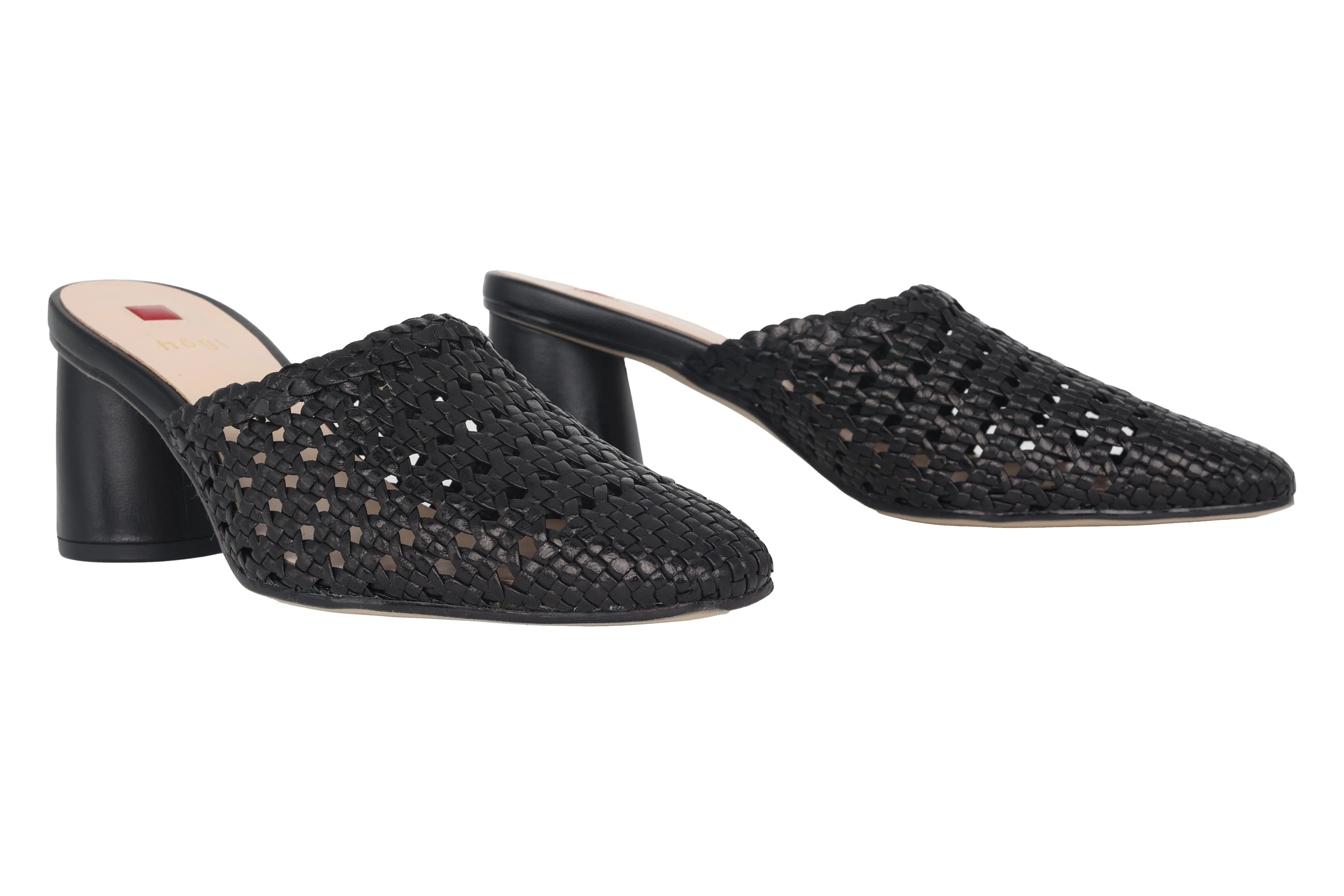 '9-106838-0100' women's heeled sandal - black