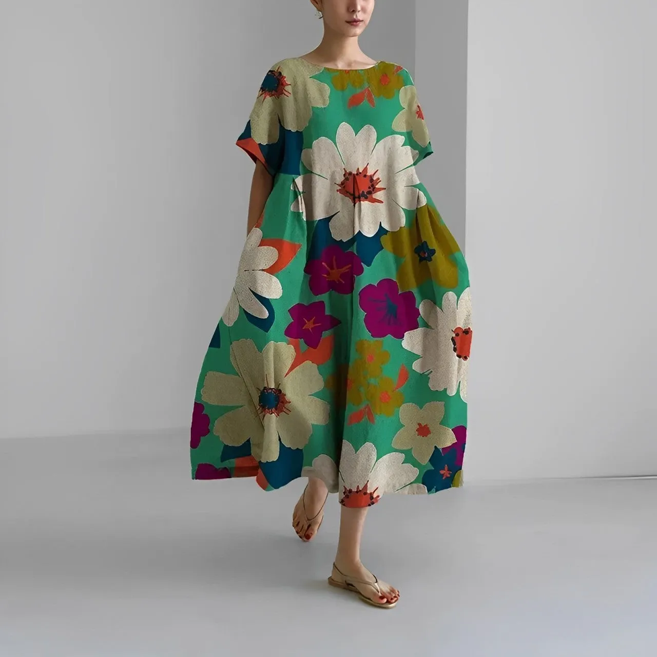 Alessia - Bohemian floral dress