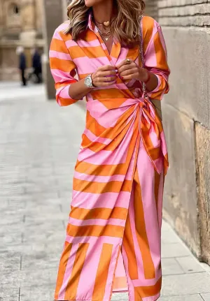 Alina | Printed Wrap Dress