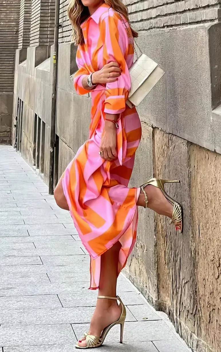 Alina | Printed Wrap Dress