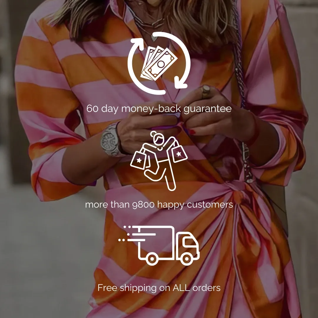 Alina | Printed Wrap Dress