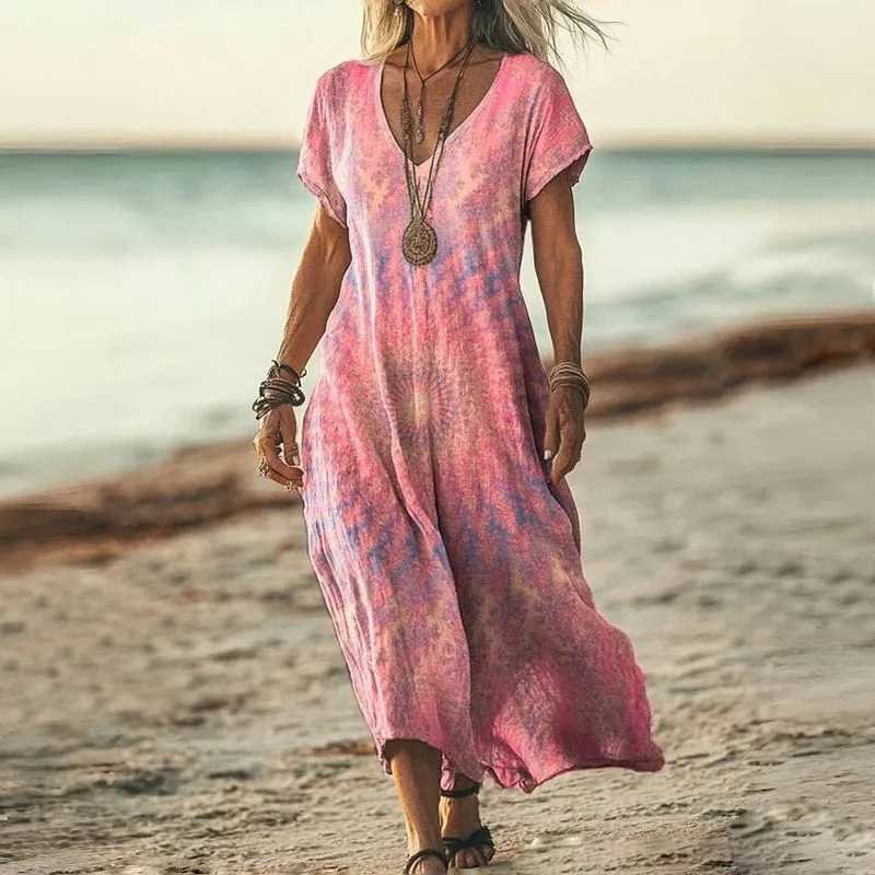 Alira™ | Vintage Gradient Dress