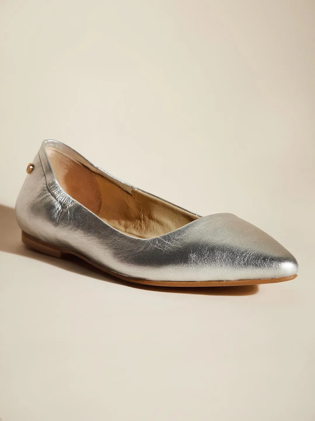 Amara Leather Flats