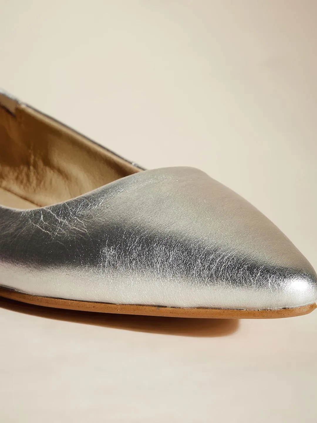 Amara Leather Flats