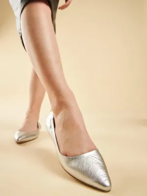 Amara Leather Flats