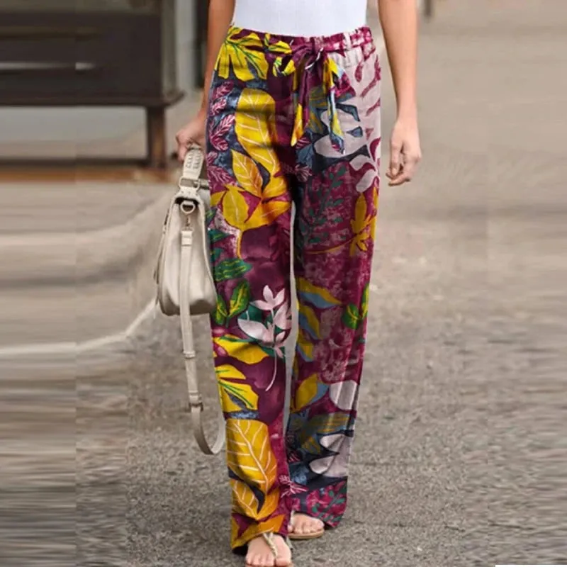 Amara | Vintage Linen Wide-Leg Pants