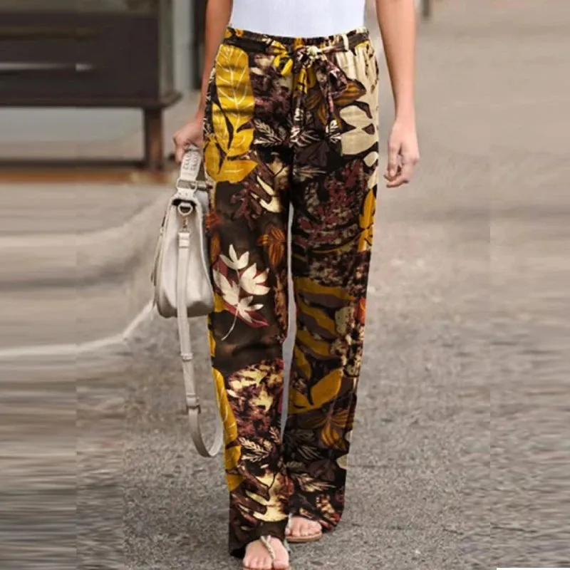 Amara | Vintage Linen Wide-Leg Pants