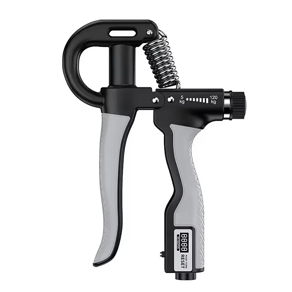 ANYFIT Hand Grip Digital Heavy Strengthener Adjustable Trainer for Forearm Finger Muscle Recovery and Fitness