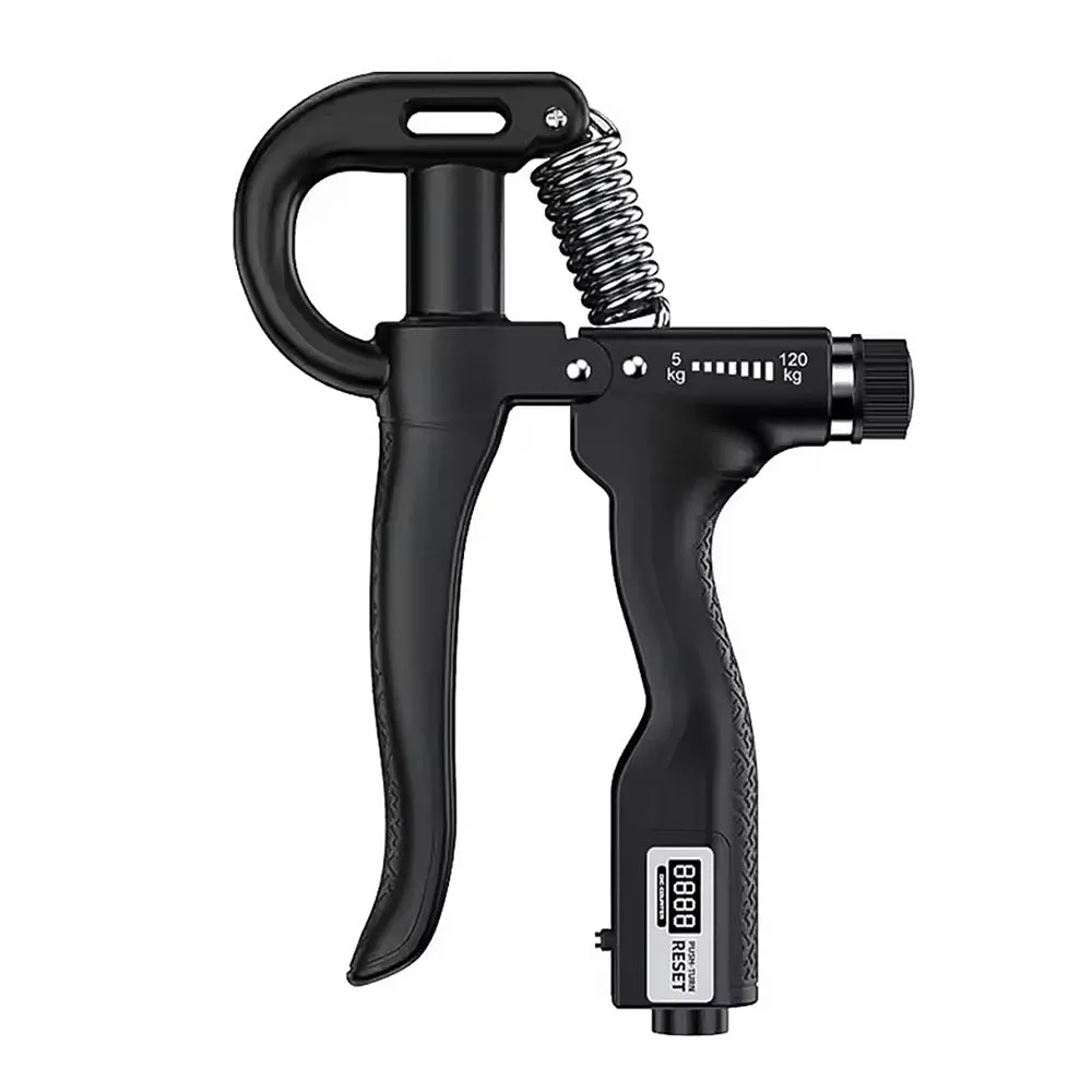ANYFIT Hand Grip Digital Heavy Strengthener Adjustable Trainer for Forearm Finger Muscle Recovery and Fitness