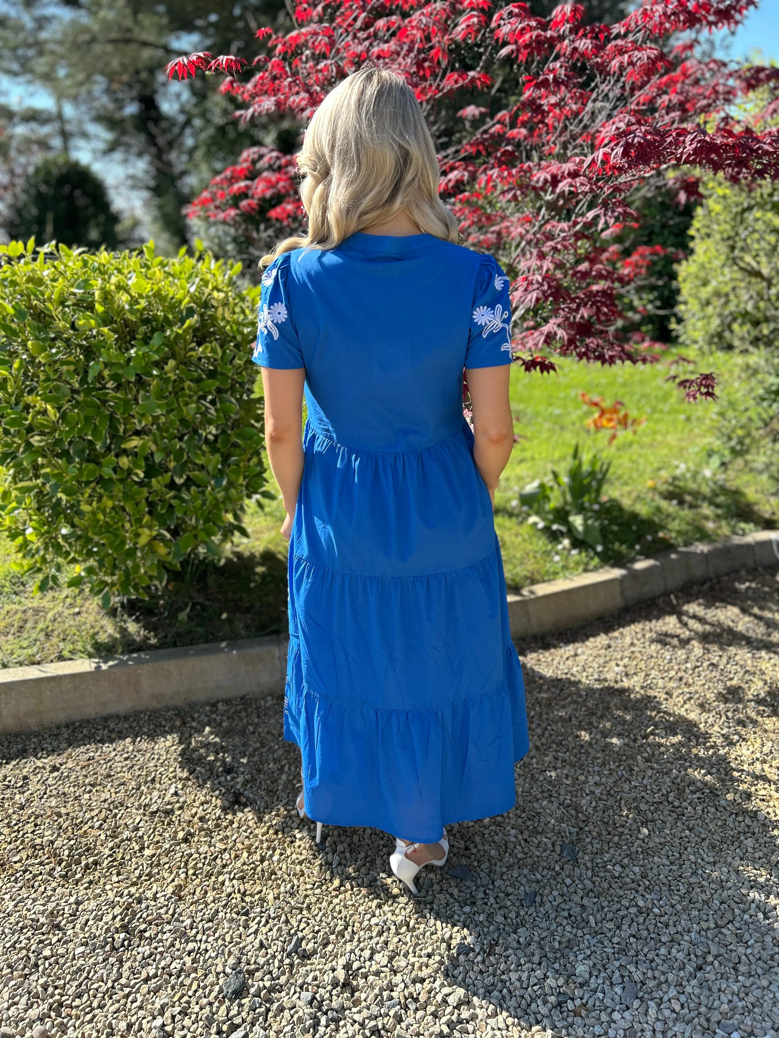 Arina Tiered Midi Dress