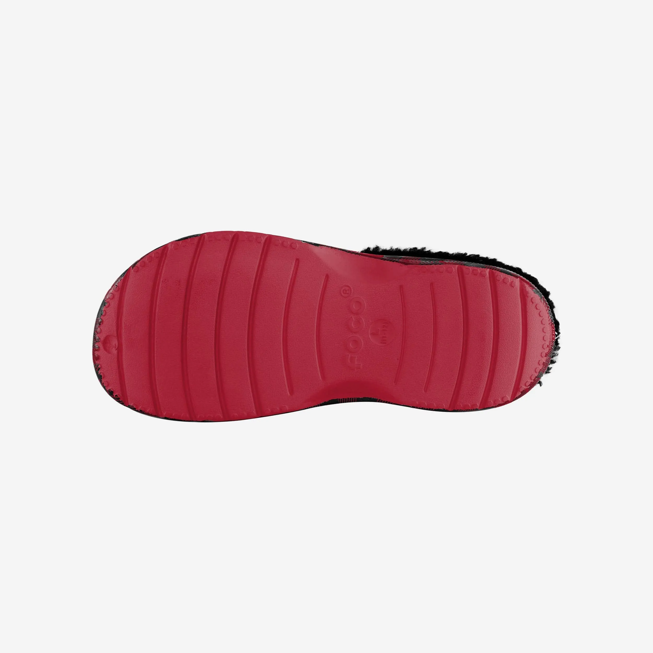 Arizona Cardinals Sherpa Lined Buffalo Check Clog