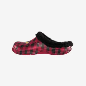 Arizona Cardinals Sherpa Lined Buffalo Check Clog