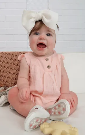 Aubrey Bow Bubble Onesie