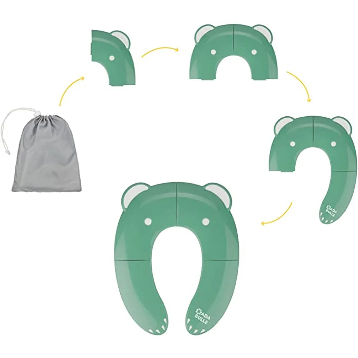 Badabulle Compact, Non-Slip & Universal Toilet Trainer Seat