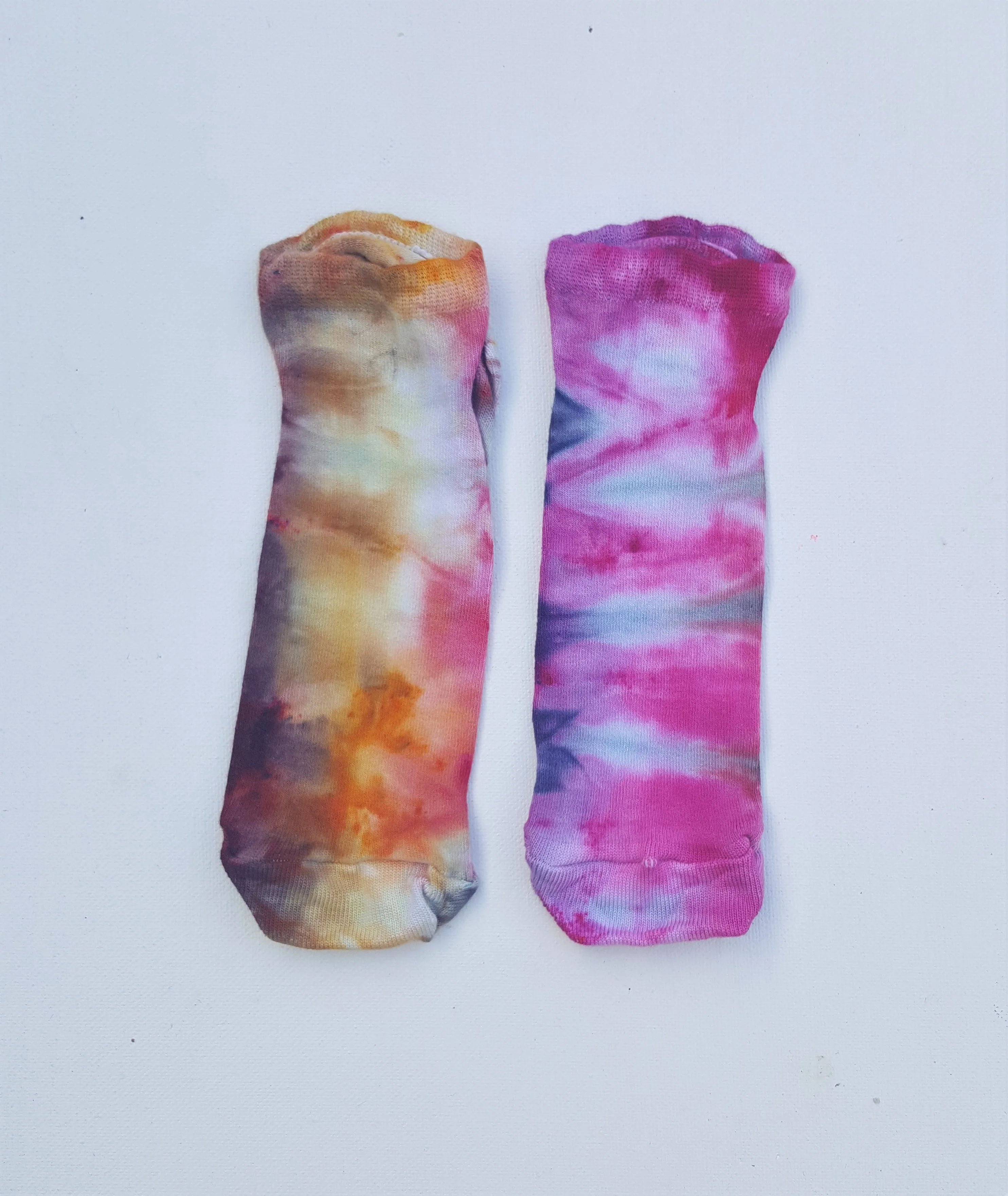 Bamboo Trainer Socks Women's Ice Dye Assorted Colours