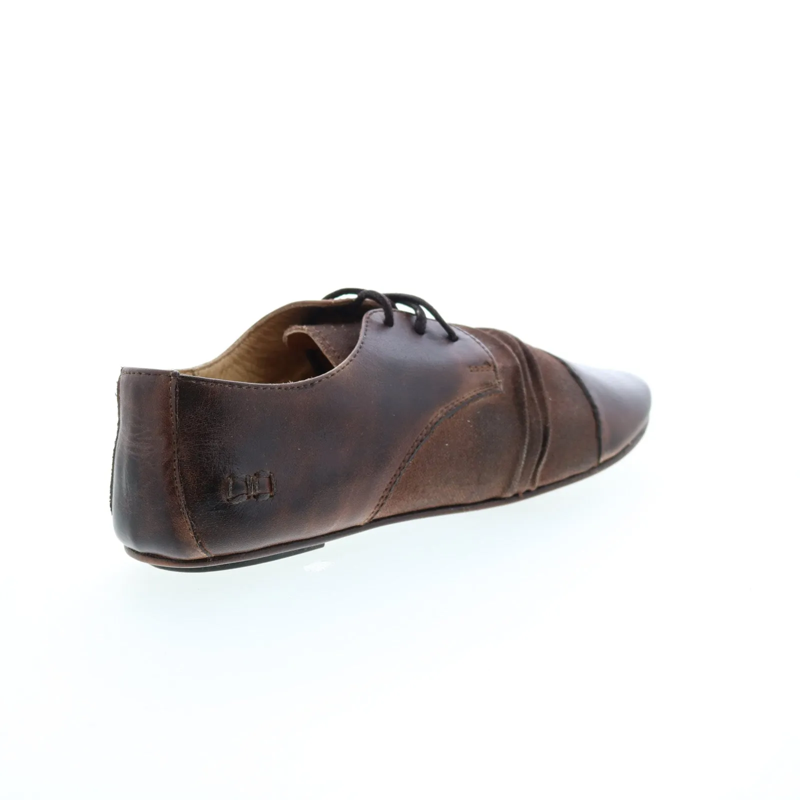 Bed Stu Rumba F301600 Womens Brown Flats Lace Up Ballet Flats Shoes
