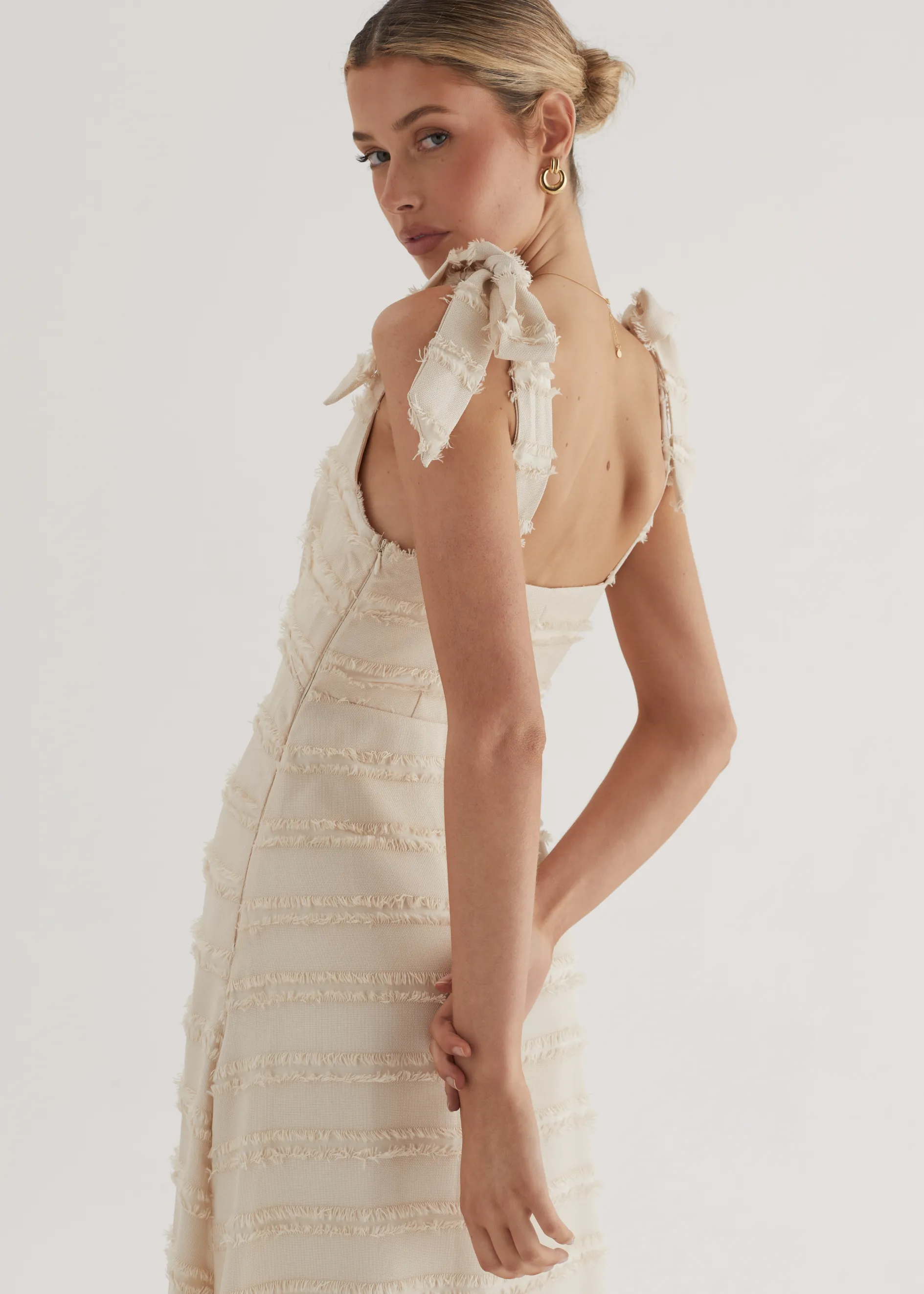 Bella Maxi Dress - Cream