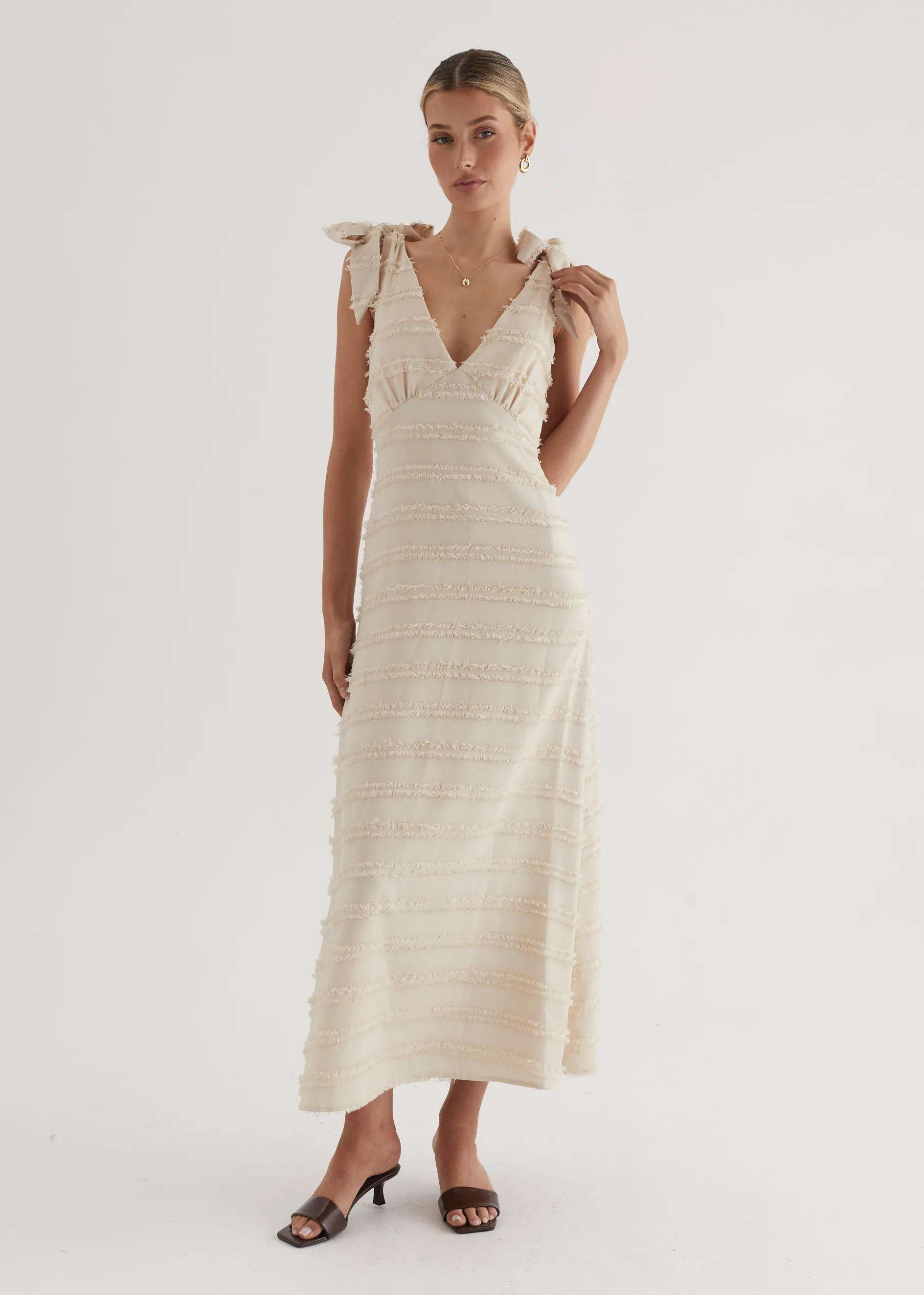 Bella Maxi Dress - Cream