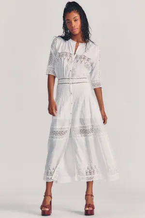 Beth Dress - White