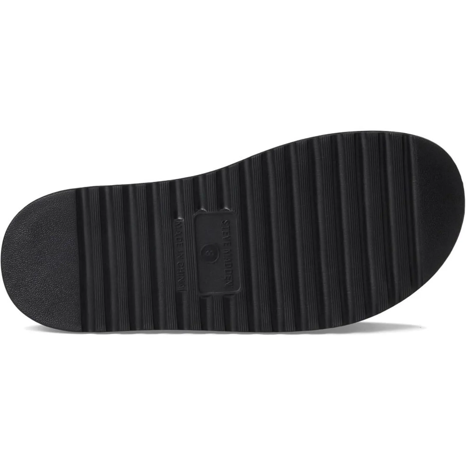 Bigschmona Black Jelly Platform Sandals