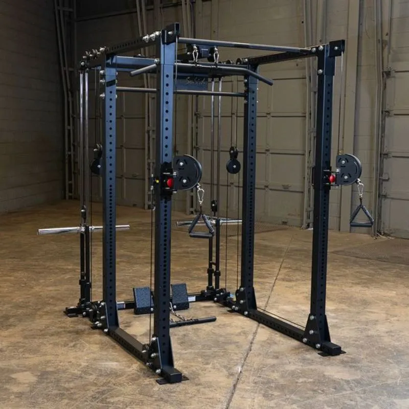 Body-Solid GPR400 Power Rack with Functional Trainer Package