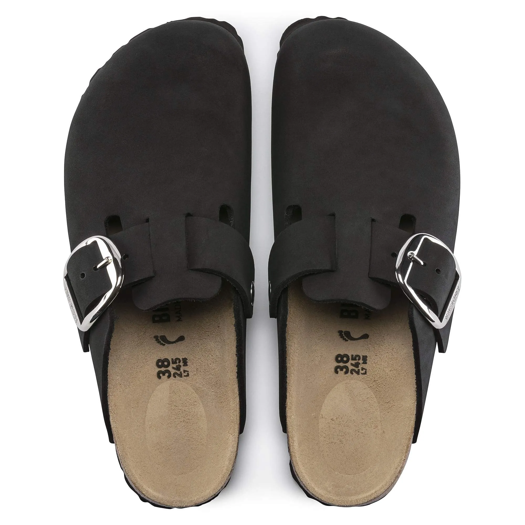 Boston Big Buckle Nubuck Leather