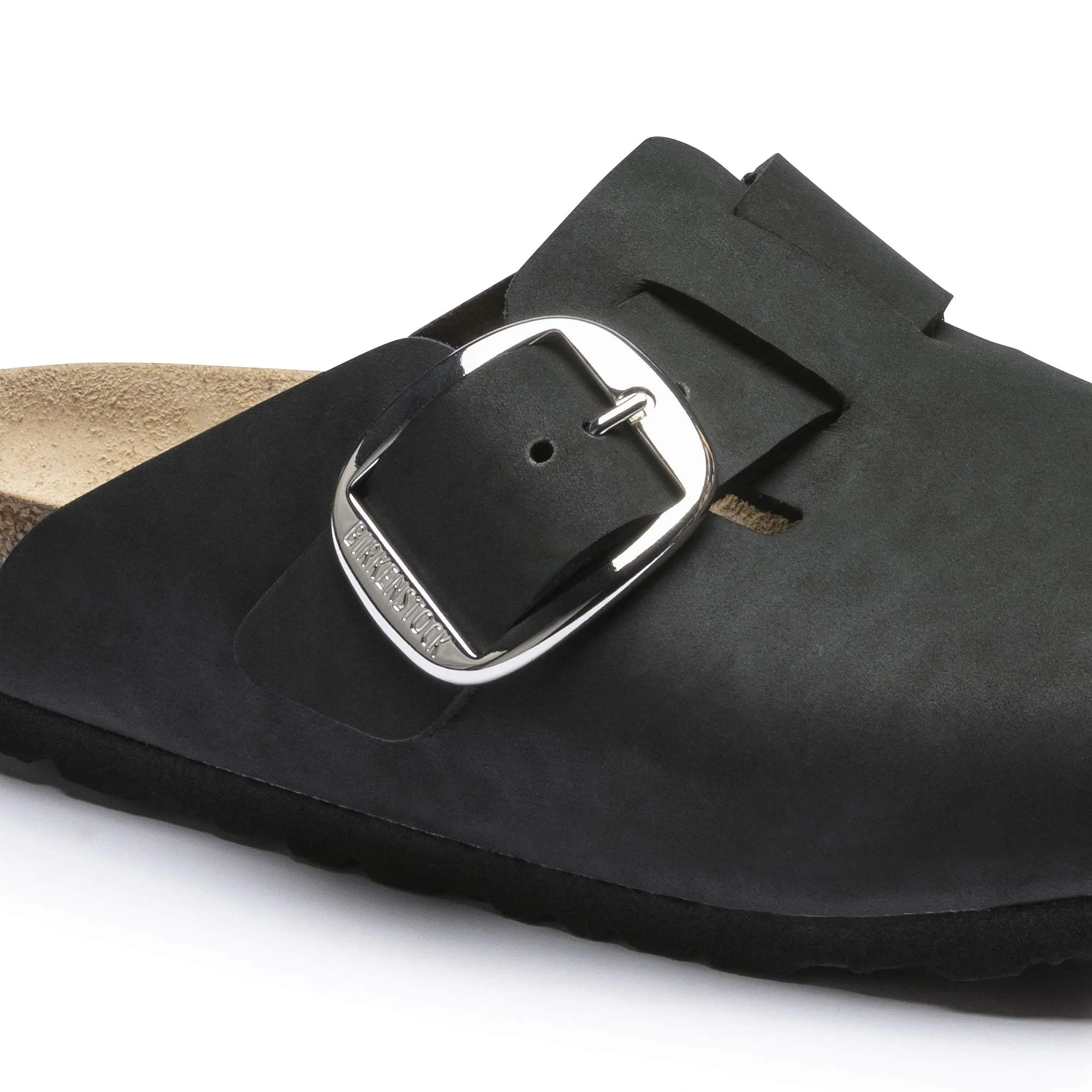 Boston Big Buckle Nubuck Leather