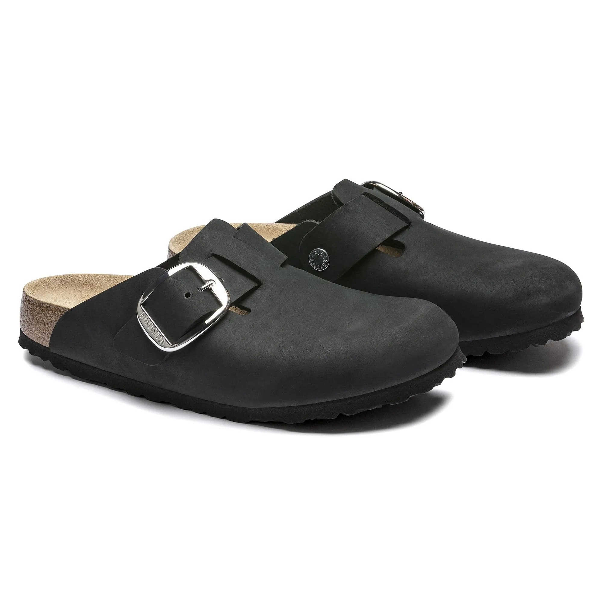 Boston Big Buckle Nubuck Leather