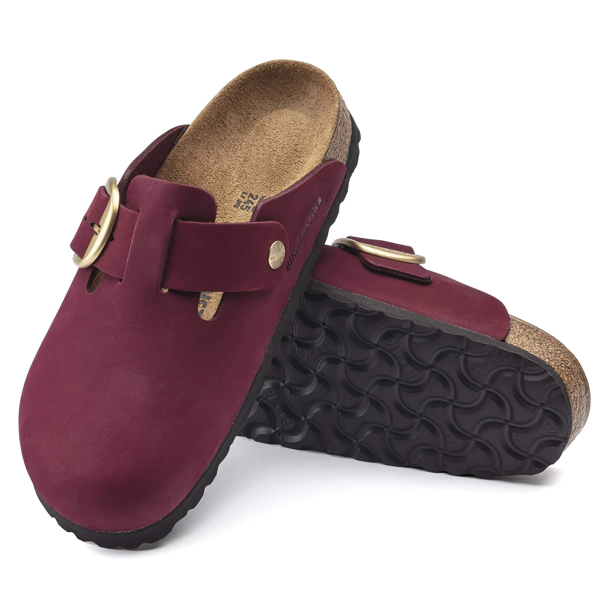 Boston Big Buckle Nubuck Leather