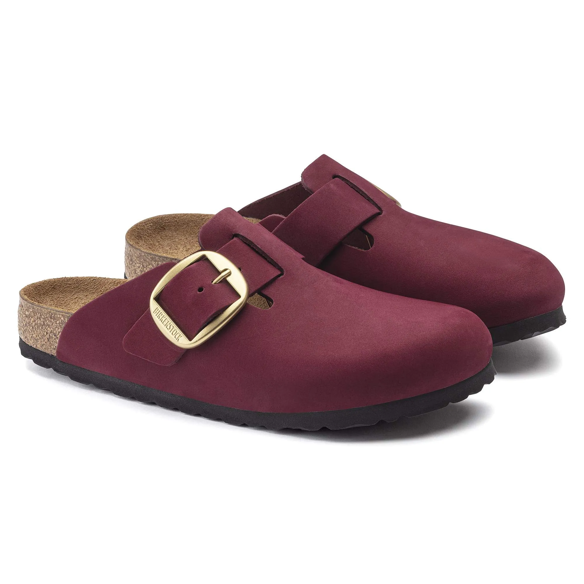 Boston Big Buckle Nubuck Leather