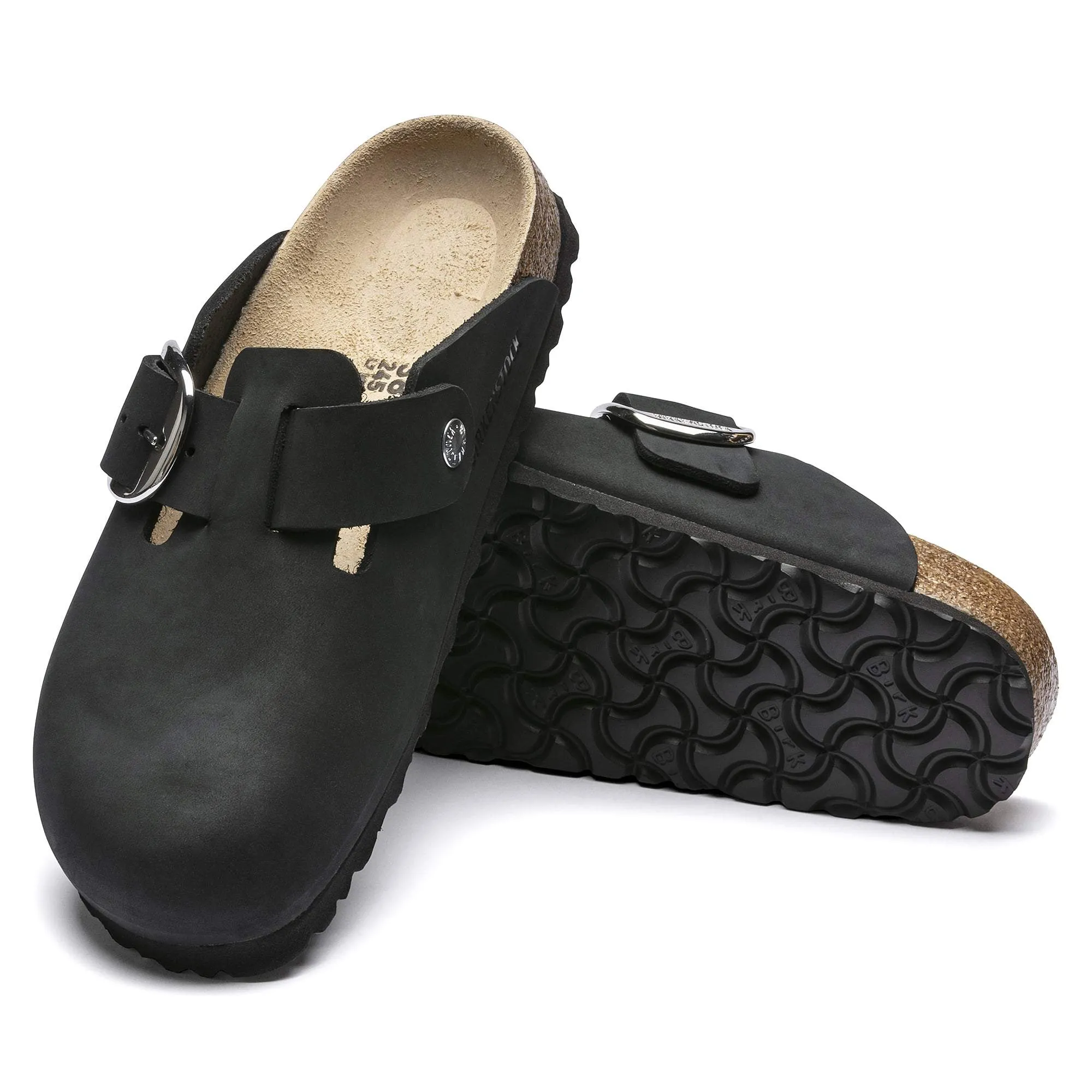 Boston Big Buckle Nubuck Leather
