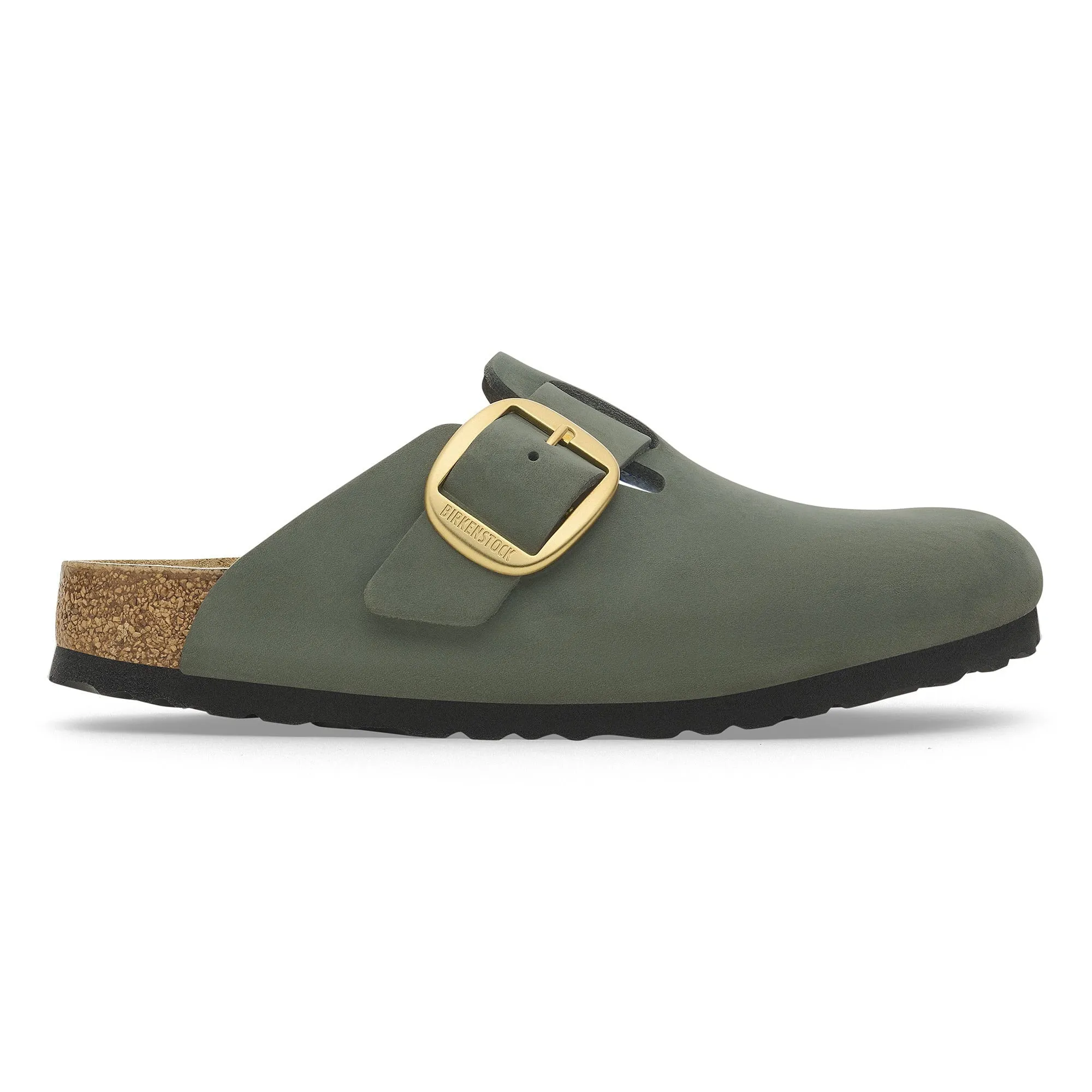 Boston Big Buckle Nubuk Leather