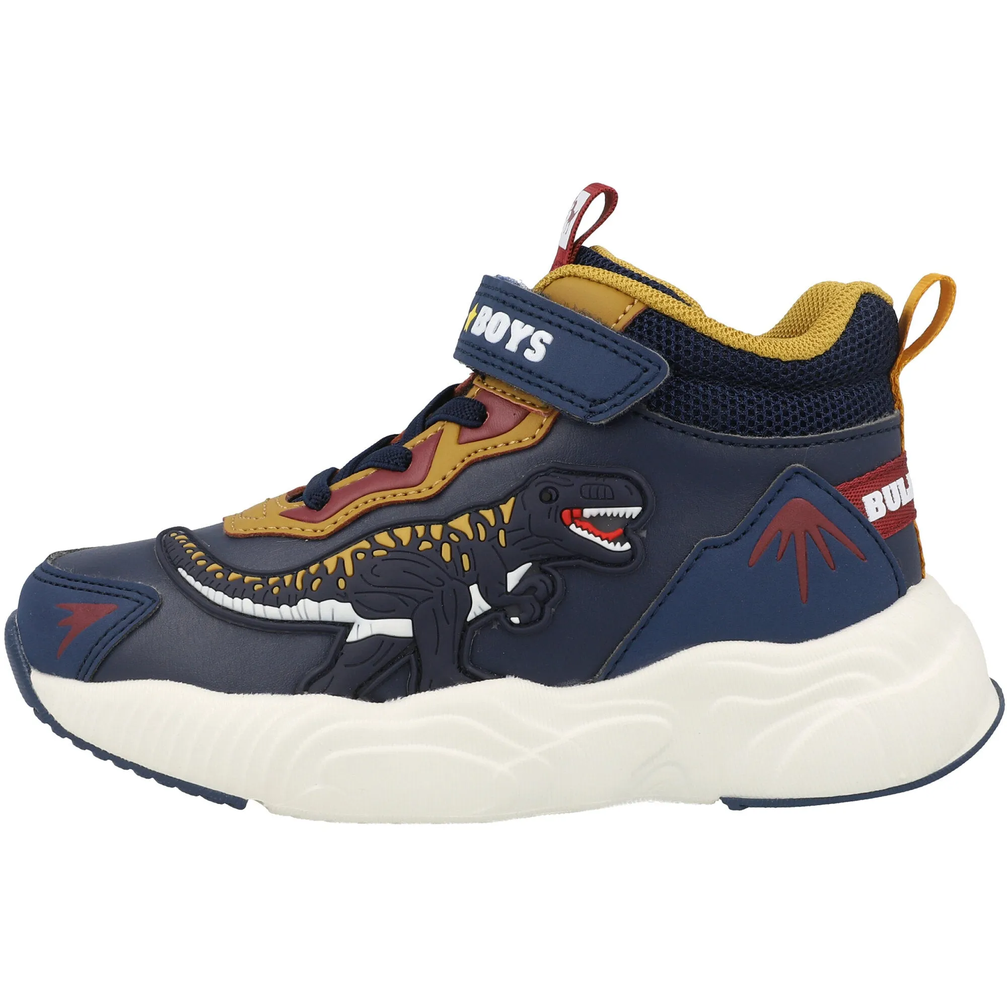 Bull Boys T-Rex Blue Light-Up Trainers