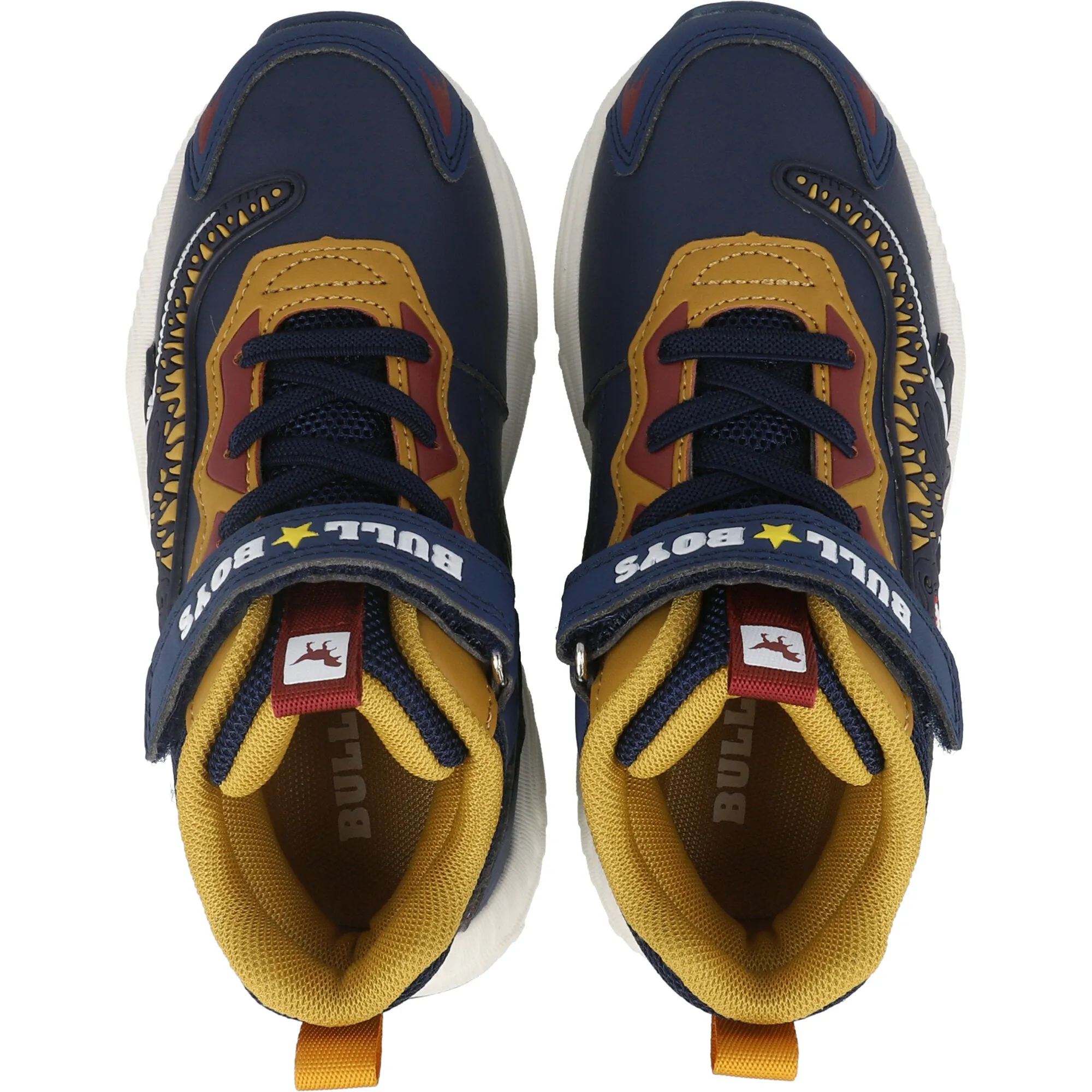 Bull Boys T-Rex Blue Light-Up Trainers