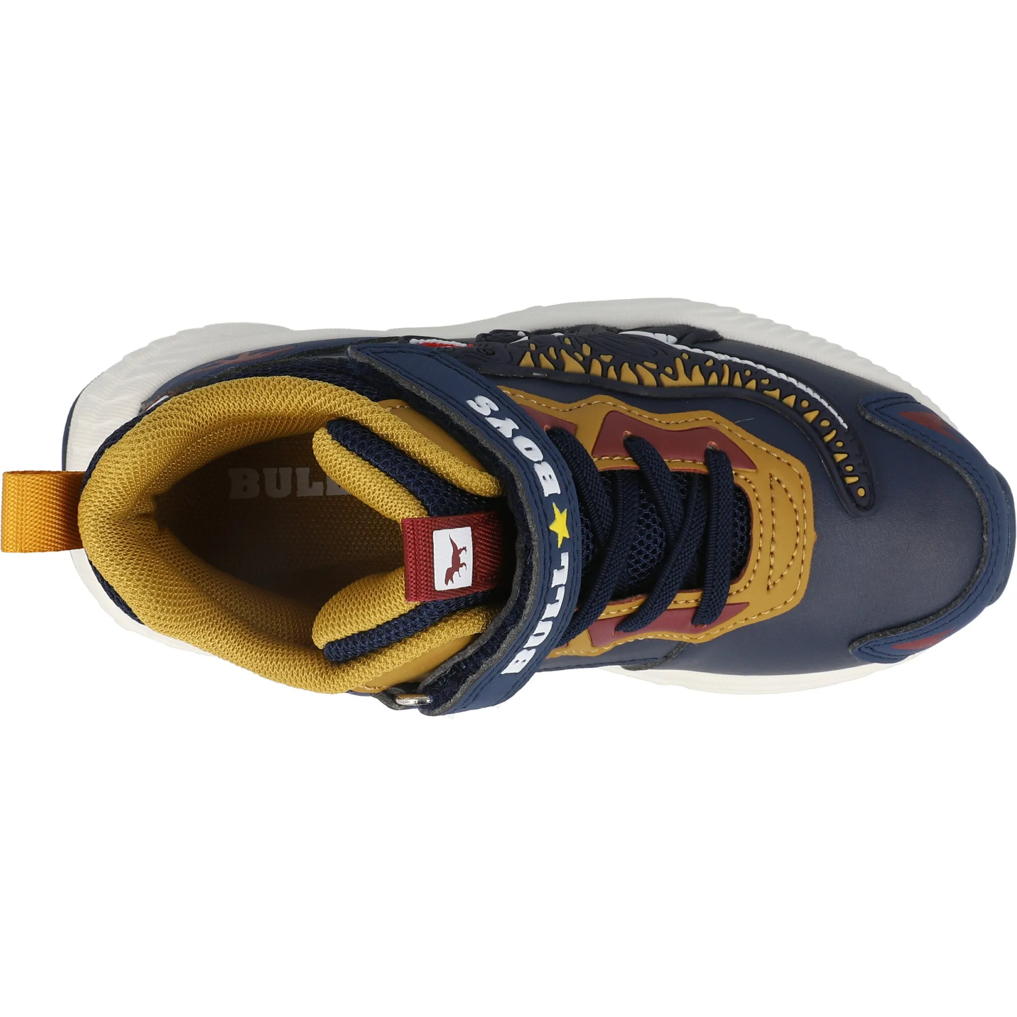 Bull Boys T-Rex Blue Light-Up Trainers