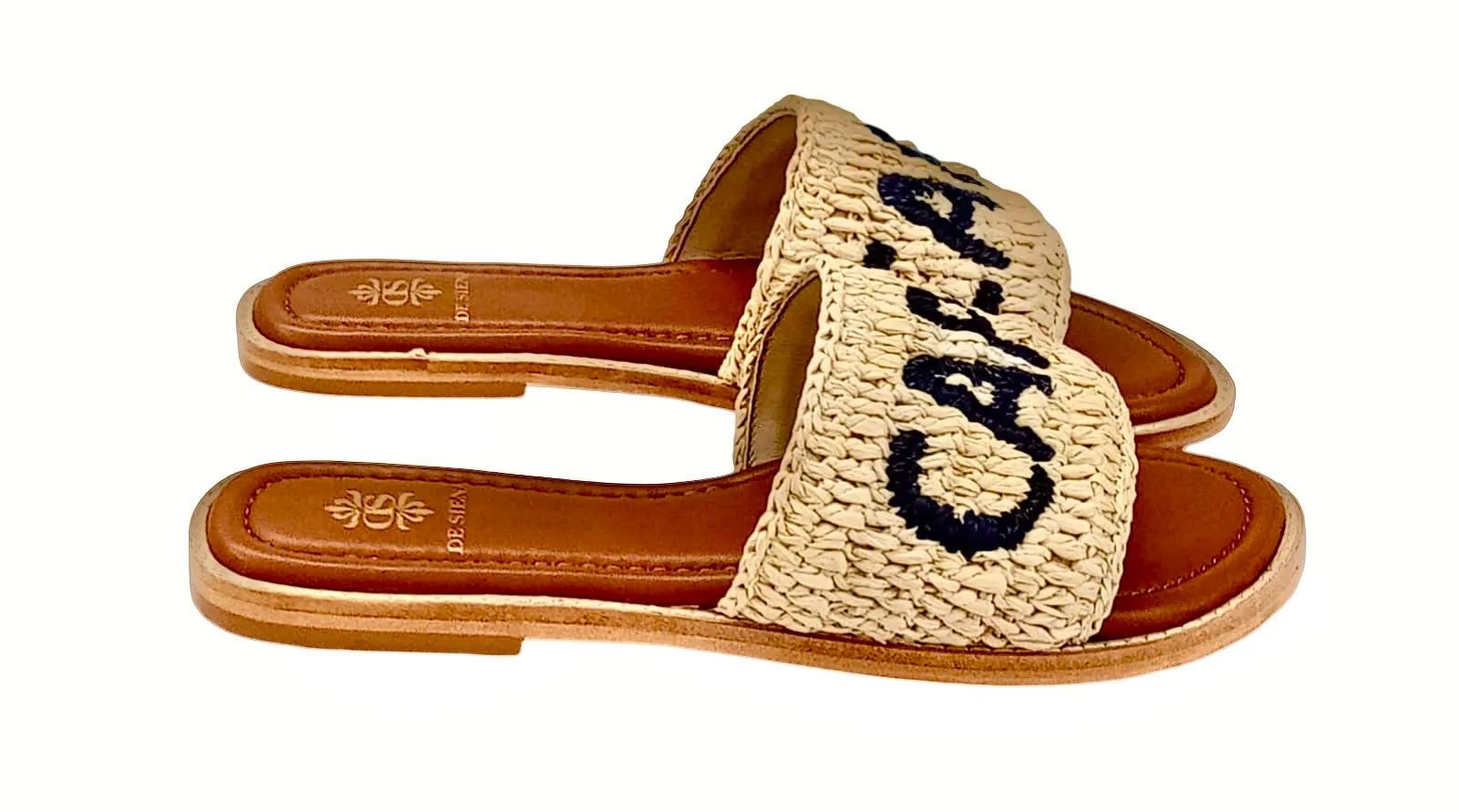 CAPRI  RAFFIA  NATURAL BLACK