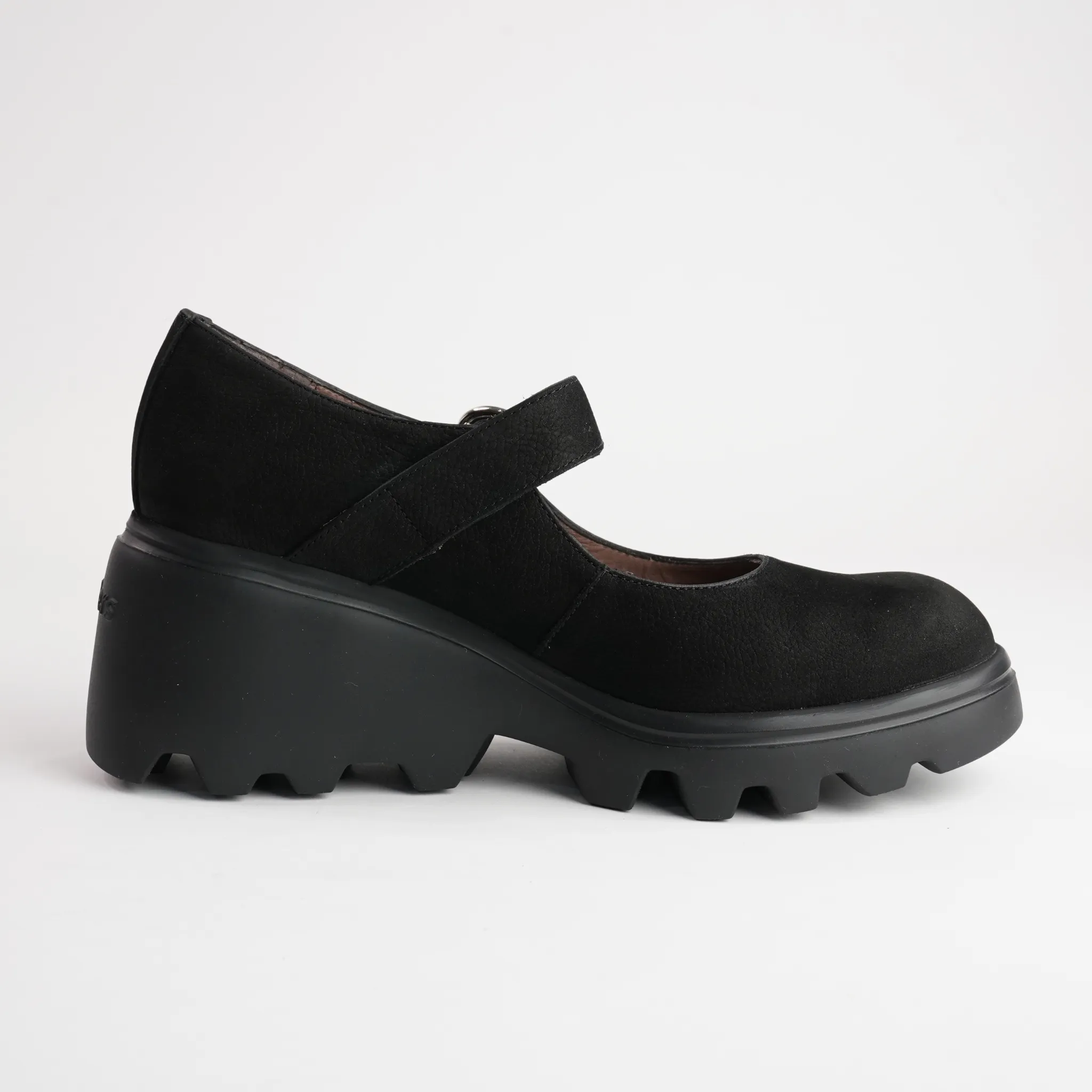 Celine Black Nubuck Leather Heels