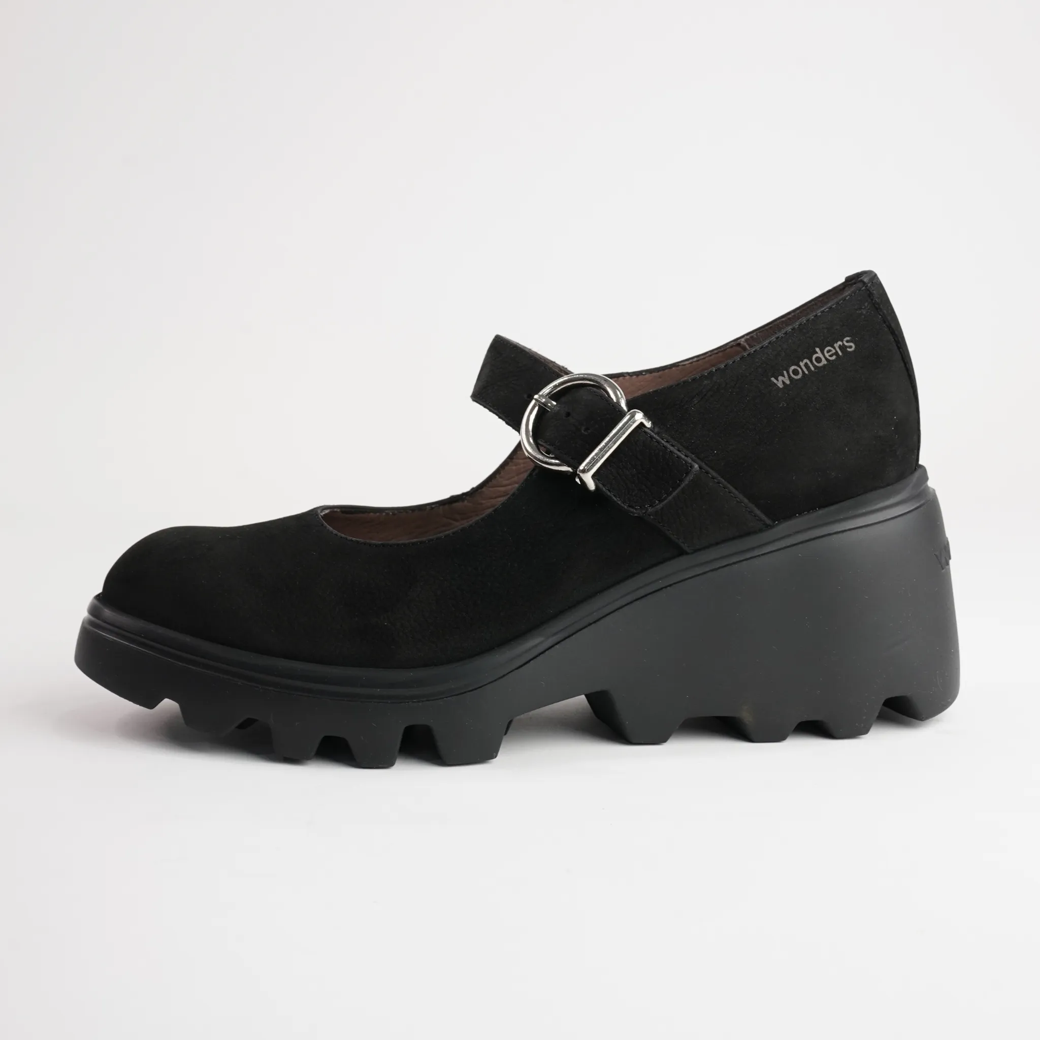 Celine Black Nubuck Leather Heels