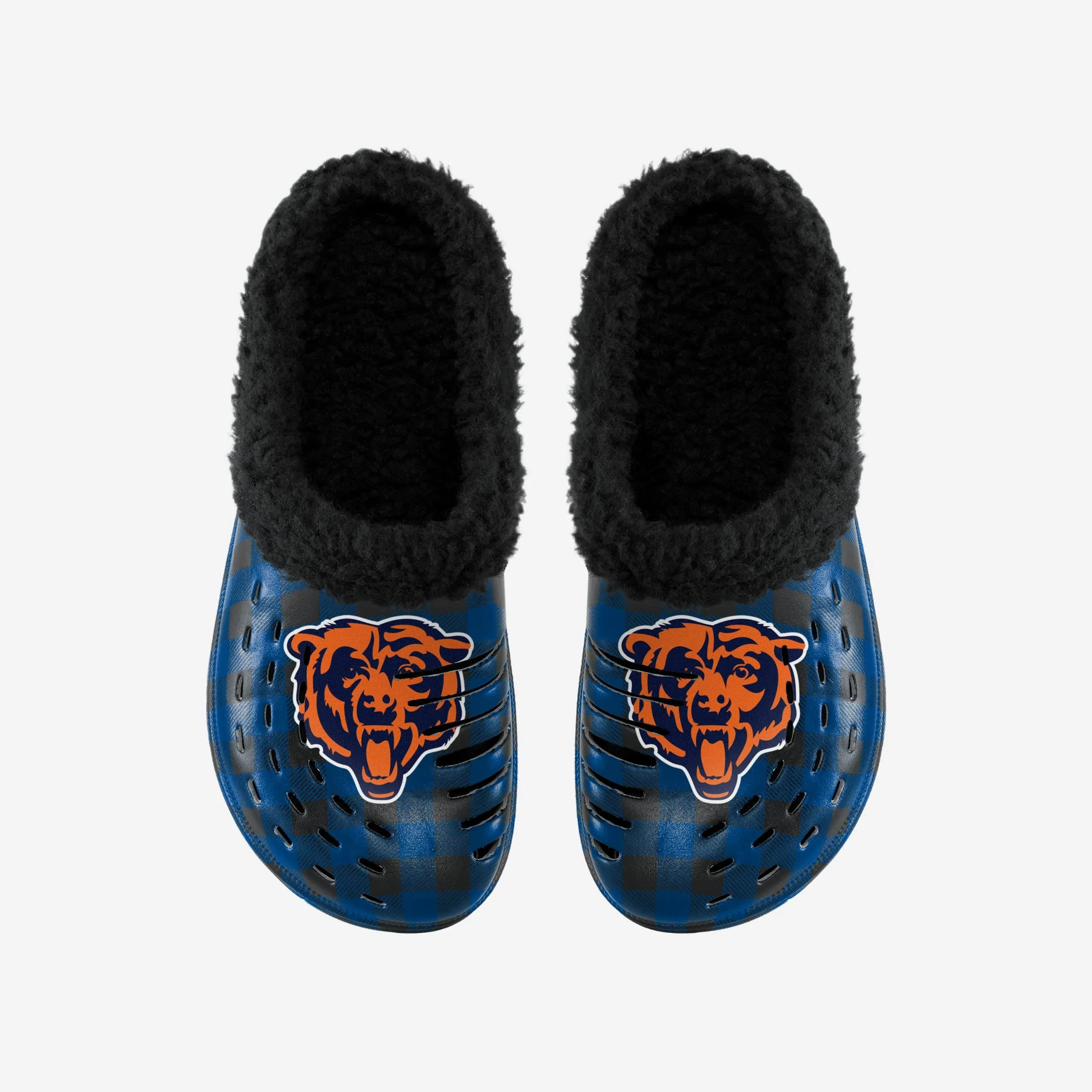 Chicago Bears Sherpa Lined Buffalo Check Clog