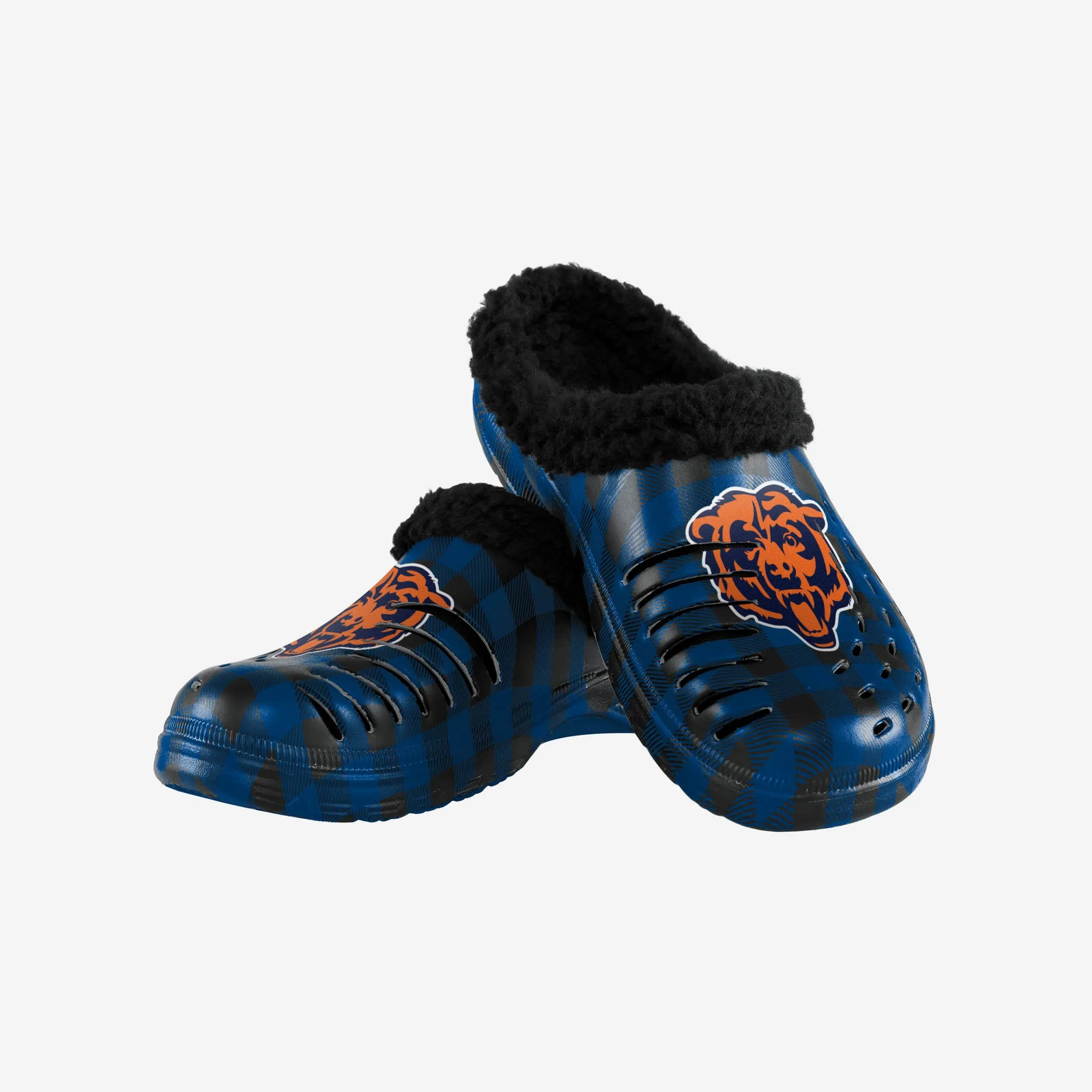 Chicago Bears Sherpa Lined Buffalo Check Clog