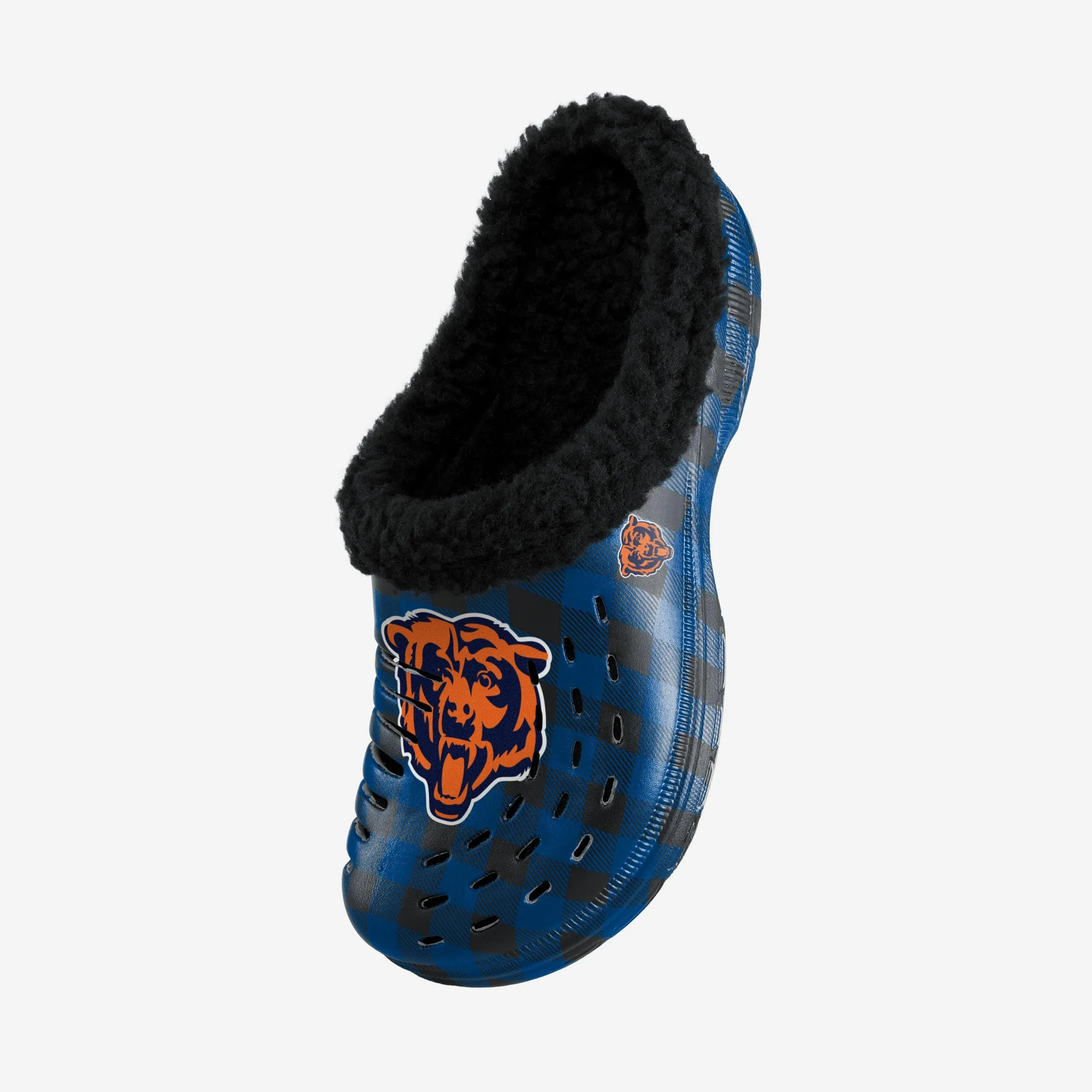 Chicago Bears Sherpa Lined Buffalo Check Clog