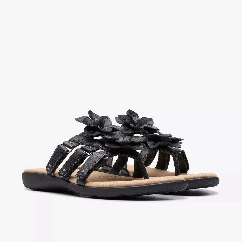 Clarks Women's Elizabelle Mae Black Combi 26177097