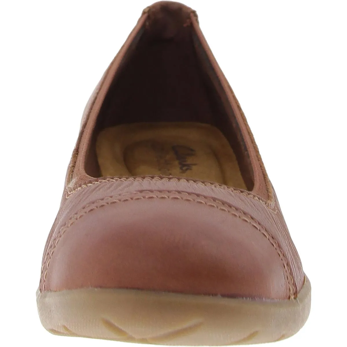 Clarks Womens Padded Insole Ballet Flats