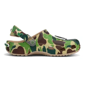 Crocs Classic Clog A Bathing Ape 'ABC Camo Green' (2025)