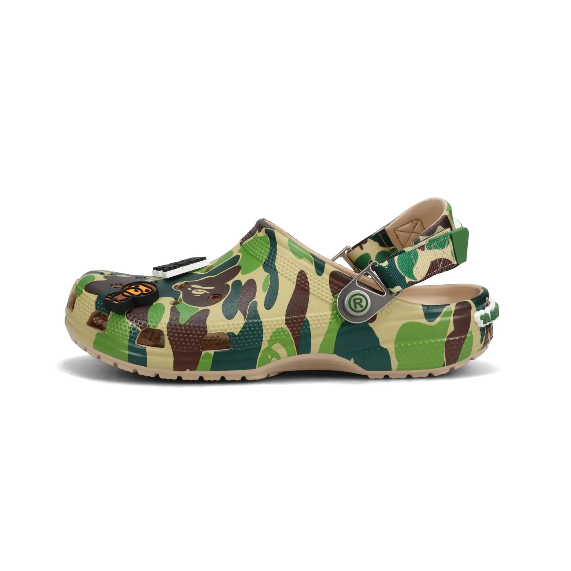 Crocs Classic Clog A Bathing Ape 'ABC Camo Green' (2025)