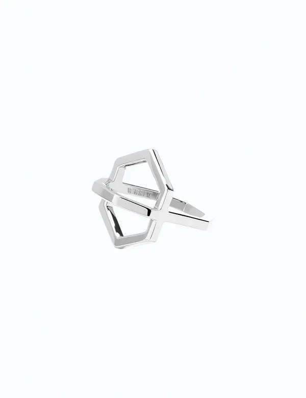 Cross Hex Ring