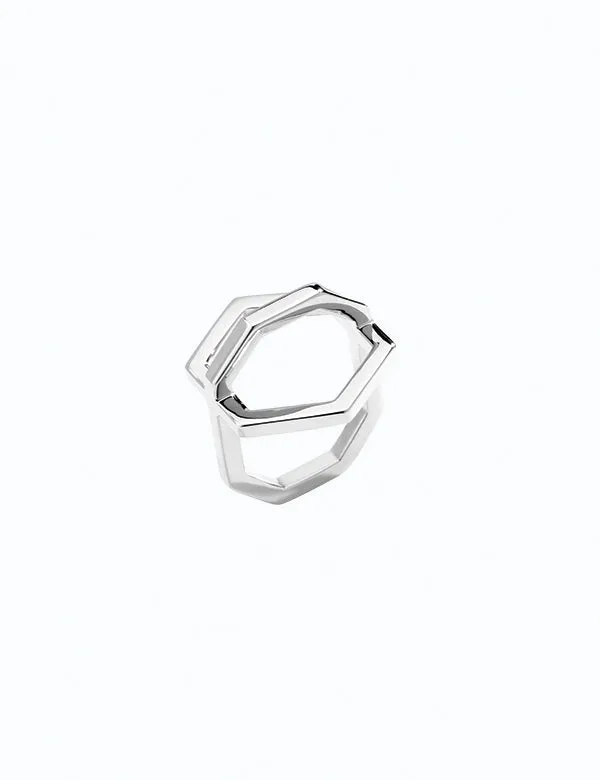 Cross Hex Ring