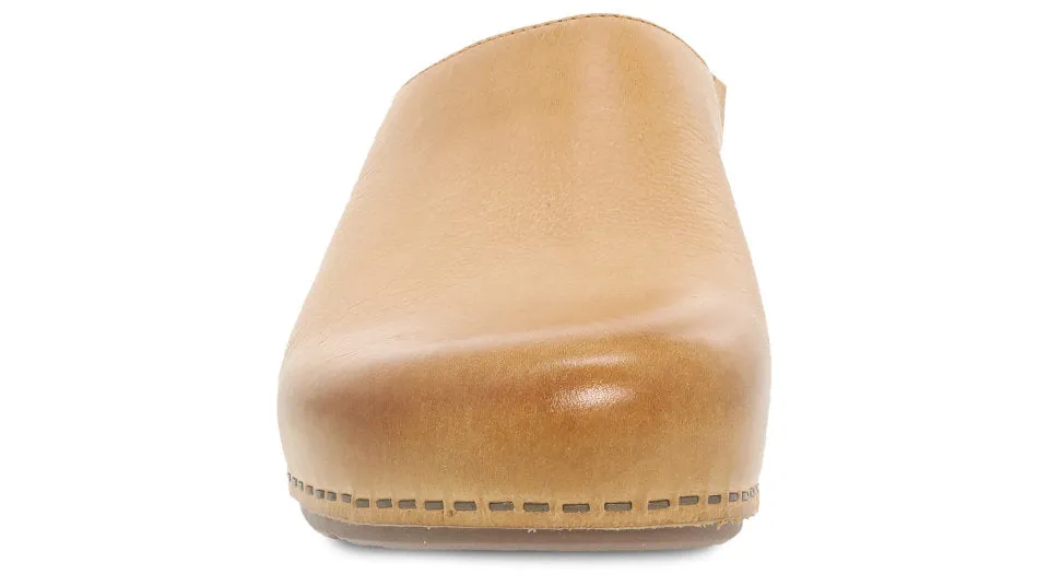 Dansko Talulah Tan Milled Burnished