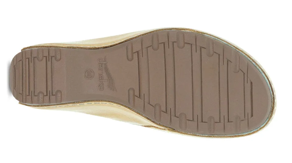 Dansko Talulah Tan Milled Burnished
